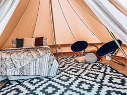 Poppy boho tent