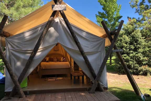 Dream Catcher Valley Village Luxury glamping tent - Image 1