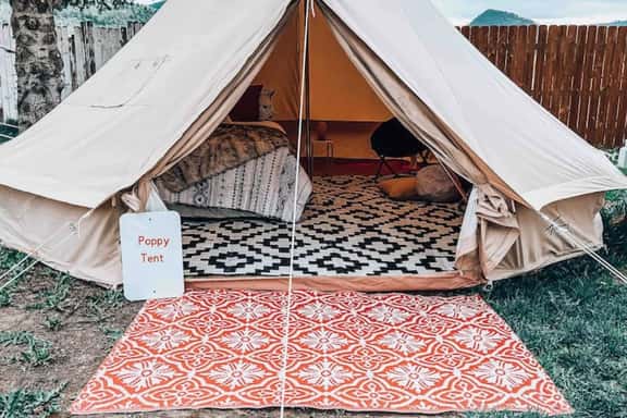 Poppy boho tent - Image 1