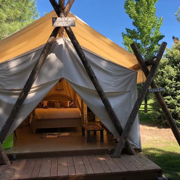 Dream Catcher Valley Village Luxury glamping tent - Image 1