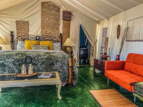 Pet Friendly Zen Luxury Glamping tent
